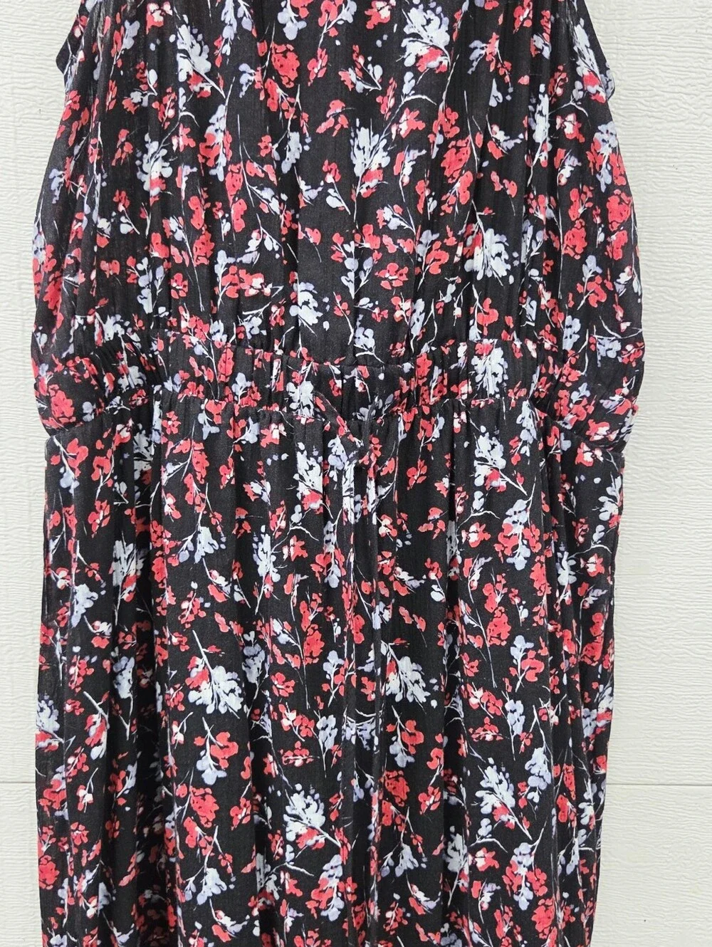 Universal Thread Black Floral Maxi Dress Large - Picture 4 of 8